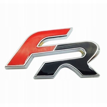 EMBLEMAT znaczek NAPIS metal FR SEAT LEON IBIZA