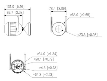 KAMERA IP IPC-HFW1239DQ-PV-STW Wi-Fi Dual Light Active Deterrence DAHUA