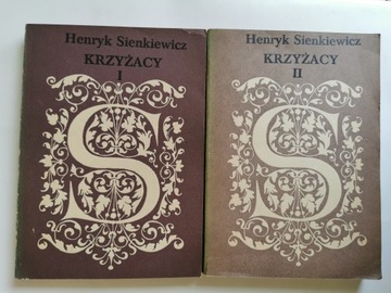 Krzyżacy Henryk Sienkiewicz 2 tomy PIW