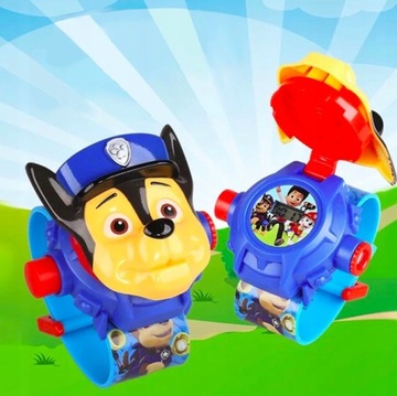 3D часы PAW PATROL с проектором CHASE