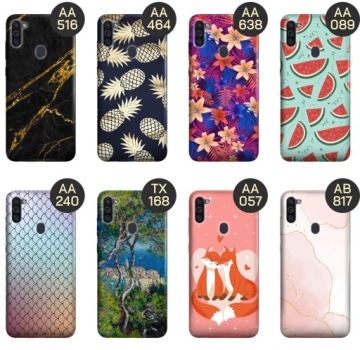 ЧЕХОЛ ДЛЯ SAMSUNG GALAXY M11 ТОП100 УЗОРОВ ДИЗАЙНА С ПРИНТОМ С УЗОРОМ + СТЕКЛО