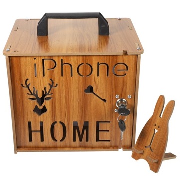 КОНТЕЙНЕРЫ ДЛЯ МОБИЛЬНЫХ ТЕЛЕФОНОВ ТЮРЬМА ДЛЯ ШКОЛЫ ДЕРЕВЯННАЯ МОБИЛЬНАЯ ЯЩИКА С ЗАКРЫТОЙ ПОЛКОЙ