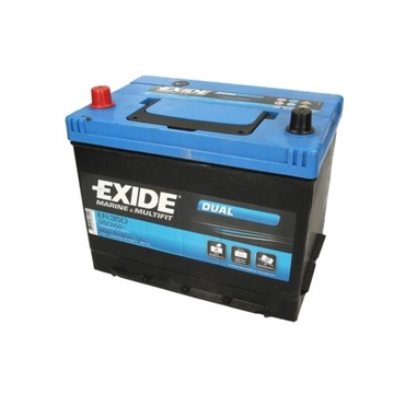 Akumulator EXIDE DUAL 80Ah 350Wh L+
