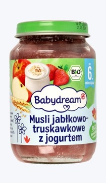 Deserek musli jabłkowo-trauskawkowe Babydream 190g