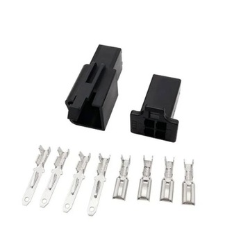 ZLACZE KOSTKA WTYK GNIAZDO MOTOCYKLOWE MTW 4 PIN Ebike rower elektryczny 4P