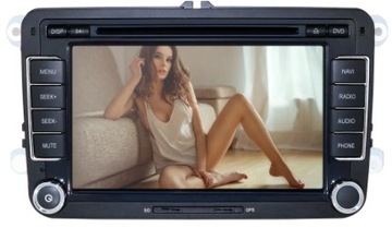 Radio Android 10 4/64Gb GPS VW Passat B6 Golf +kam