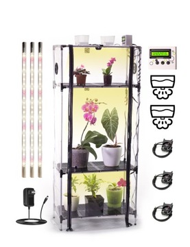 Sezam XL Tropic - mini szklarnia z nawilżaczem