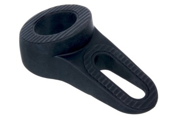 Klin do drzwi CZARNY gumowy 22B 120x32 mm