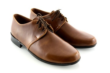 КОРИЧНЕВЫЕ ГЛАДКИЕ ТУФЛИ ДЛЯ ПРИЧАСАНИЯ ДЛЯ МАЛЬЧИКОВ PL 38