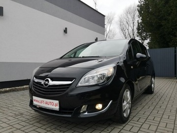 Opel Meriva II Mikrovan Facelifting 1.4 Turbo ECOTEC 140KM 2014 Opel Meriva 1.4 T 140KM Klimatronic Tempomat