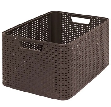 CURVER Koszyk Style L brązowy 436 x 326 x 230 mm