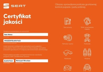 Seat Ateca SUV 1.5 EcoTSI 150KM 2020 Seat Ateca Style Pakiet, ACC, Kamera Cofania, LED, , Salon Polska, 1 wlas, zdjęcie 7