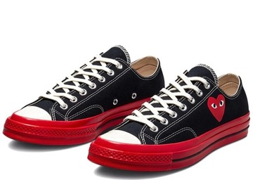 КРОССОВКИ Converse COMME DES GARCONS PLAY черные 44