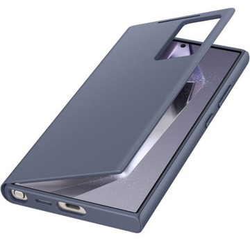 ОРИГИНАЛЬНЫЙ ЧЕХОЛ-БУМАЖНИК SMART VIEW ДЛЯ GALAXY S24 ULTRA С КРЫШКОЙ