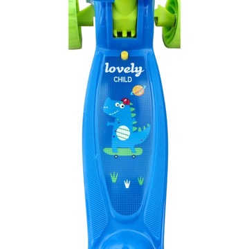 Трехцелепая скутер для детей светящимися