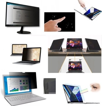 FILTR PRZYCIEMNIAJĄCY NA EKRAN MONITOR 22'' CALA