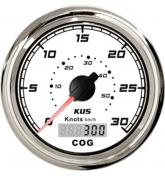 PRĘDKOŚCIOMIERZ GPS KUS SEA Q BIAŁY 0-30Kts 49070
