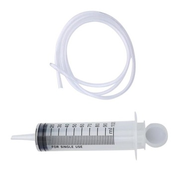 Шприц 100 мл с трубкой 100 см.
