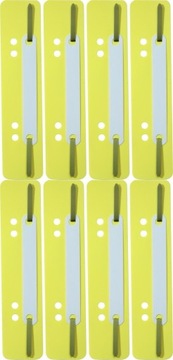 Wąsy skoroszytowe segregatora ŻÓŁTE Durable 25 x8
