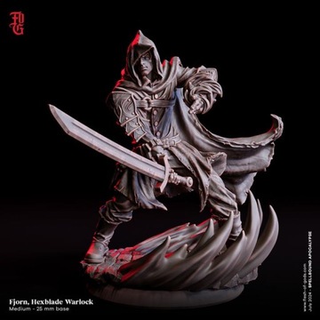 Fjorn, Hexblade Warlock - 3dmonkeypl