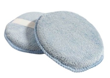 Aplikator mikrofibrowy BLUE z gumką - delikatny