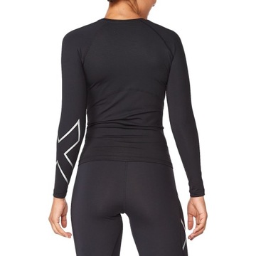 Koszulka treningowa damska 2XU Core Compression LS WA6401a r.XL