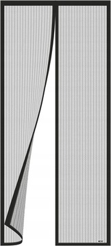 Moskitiera na drzwi balkonowe, 80 x 220 cm, ulepsz