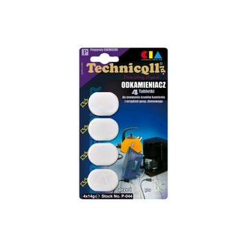ТАБЛЕТКИ ДЛЯ УДАЛЕНИЯ НАКИПИ 4X14г TECHNICQLL