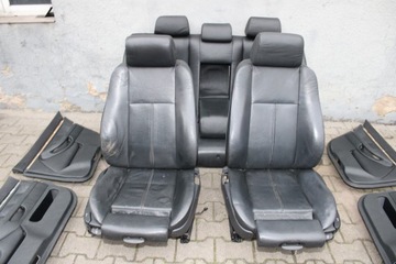 BMW E39 SEDAN FOTELE KANAPA BOCZKI SPORTY MPAKIET KOMPLET WNĘTRZE SKÓRA