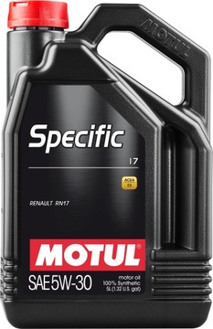 OLEJ MOTUL SPECIFIC 17 5W30 5L