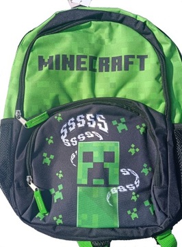 MINECRAFT PLECAK SZKOLNY CREEPER MŁODZIEŻOWY ASTRA