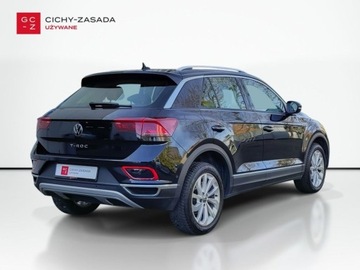 Volkswagen T-Roc I SUV Facelifting 1.5 TSI ACT 150KM 2022 Volkswagen T-Roc DSG Martwe pole Faktura VAT 1.5tsi 1.5 Benzyna 150KM, zdjęcie 4
