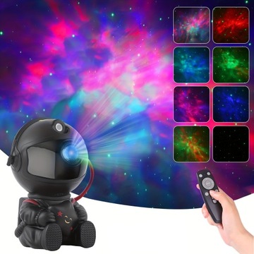 1pc Galaxy Projector Star Night Light, Astronaut Star