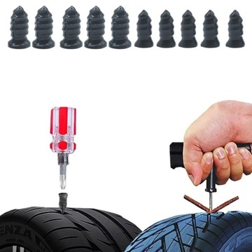 Комплект для ремонта шин, винты для ремонта шин XENDE GERMANY, 10 шт.