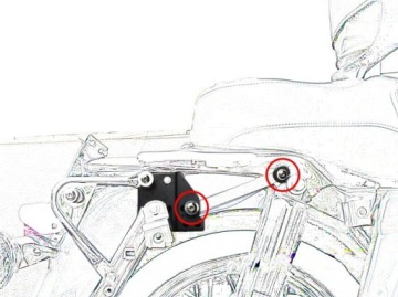 Спинка пассажирского сиденья багажника для Harley Touring 97-08