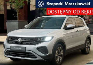 Volkswagen T-Cross SUV Facelifting 1.0 TSI 95KM 2025 Volkswagen T-Cross Pakiet Comfort, App Connect, dostepny od reki 95KM