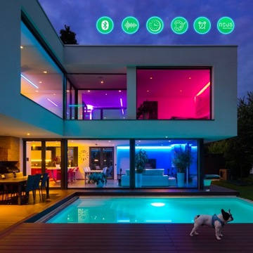 Светодиодная лента Bluetooth SMD5050 5M RGB ЦВЕТНАЯ TUYA