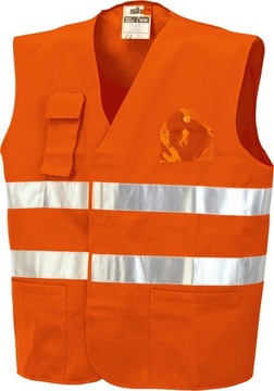 Kamizelka Odblaskowa Bawełna Poliester XL/XXL