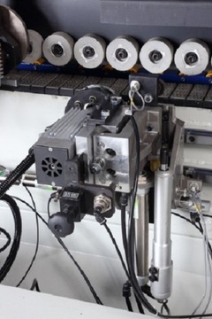 Кромкооблицовочный станок, предварительное фрезерование, Holzing