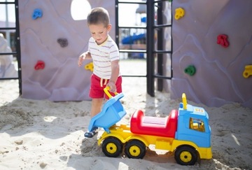 WADER BIG RIDER TRUCK DUMP TRUCK PUSH 6614