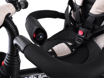 Детский трехколесный велосипед Tiny Bike 3в1 с навесом ROTATED 360 SP0650