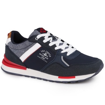 Buty, sneakersy męskie Lee Cooper Navy/Grey