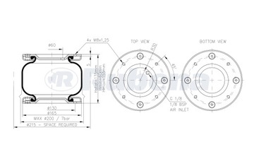 PODUSZKI PNEUMATYCZNE zawieszenie Mercedes Sprinter W906 W907 2006-2024 1M