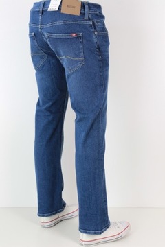 MUSTANG OREGON BOOT SLIM BOOTCUT SPODNIE JEANS _ W35 L36