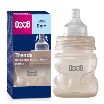 LOVI Butelka do karmienia Trends Beige 120 ml