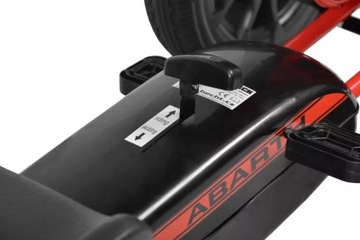 HECHT ABARTH BLACK GOKART ДЛЯ ПЕДАЛЕЙ, ИГРУШЕЧНОГО АВТОМОБИЛЯ