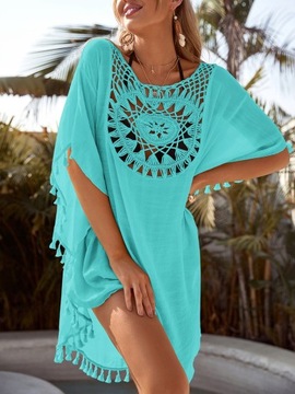 БОХО ТУНИКА ДЛЯ ПЛЯЖА, ВОЗДУХ, СВОБОДНАЯ КЕПКА ПАРЕО