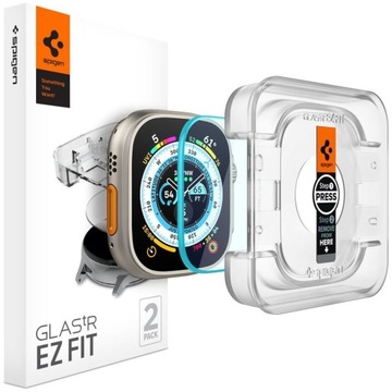 SPIGEN 2x SZKŁO HARTOWANE DO APPLE WATCH ULTRA APPLE WATCH ULTRA 2 49MM