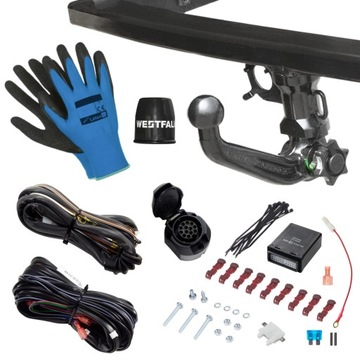 Hak holowniczy WYPINANY nowy do BMW 1 F20 Htb 11-19 wiązka 13 PIN