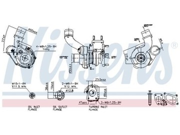 TURBO NISSAN INTERSTAR 2.2 02-06